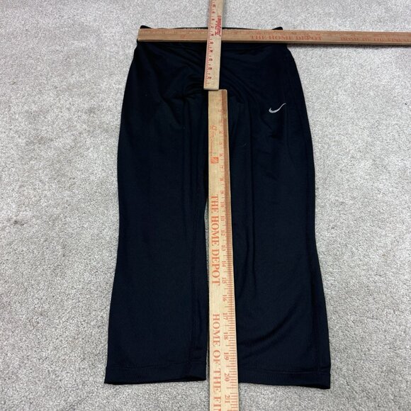 Nike Dri-Fit Leggings Capri Women’s Black Pull On Size Small - Picture 2 of 10